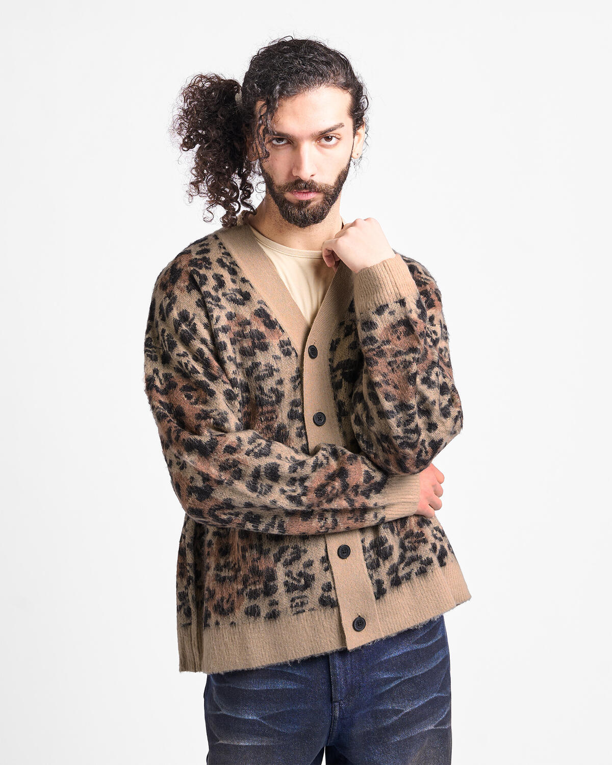 トップス bajra layered cardigan archive NEW AMSTERDAM SURF ASSOCIATION HIBISCUS CARDIGAN | 2601034001